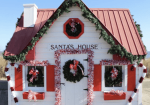 Santa's House on the Boardwalk